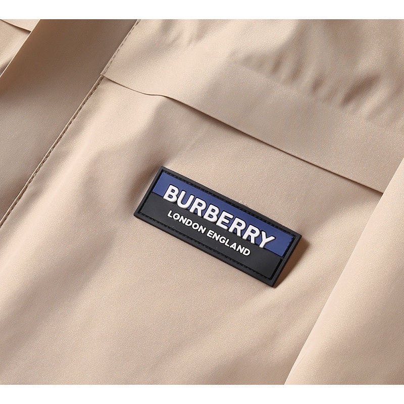 Áo khoác phao gió nam thương hiệu Burberry BBR cao cấp thiết kế đơn giản thời trang