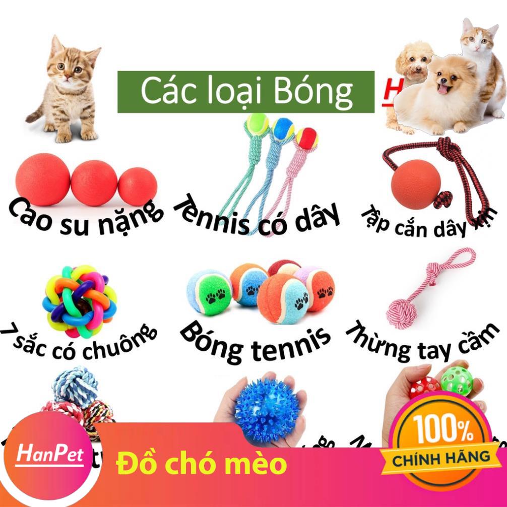 Các loại bóng cho chó mèo đồ chơi thú cưng