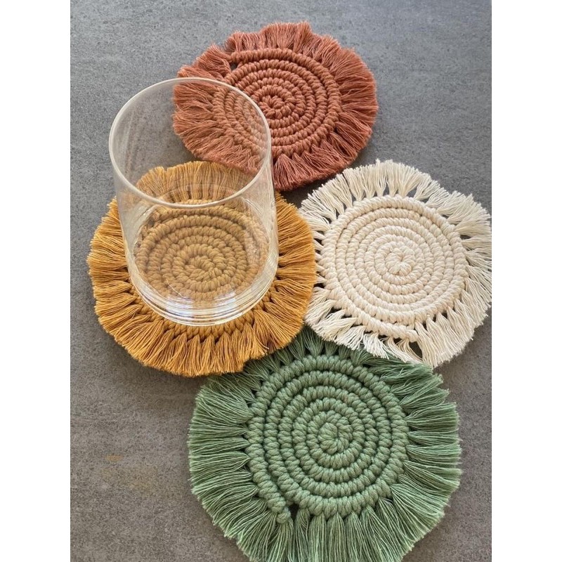 [MACRAME] Lót ly, lót nồi
