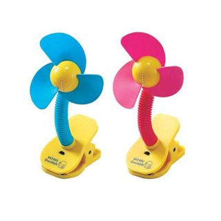 QUẠT LÀM MÁT AN TOÀN KUKU - CÓ THỂ GẮN XE ĐẨY CHO BÉ KUKU - KU5378 (HỒNG)
