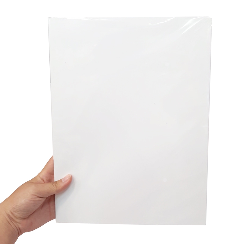 Bìa 10 Lá Clear File 186-10GSV-A4S White -