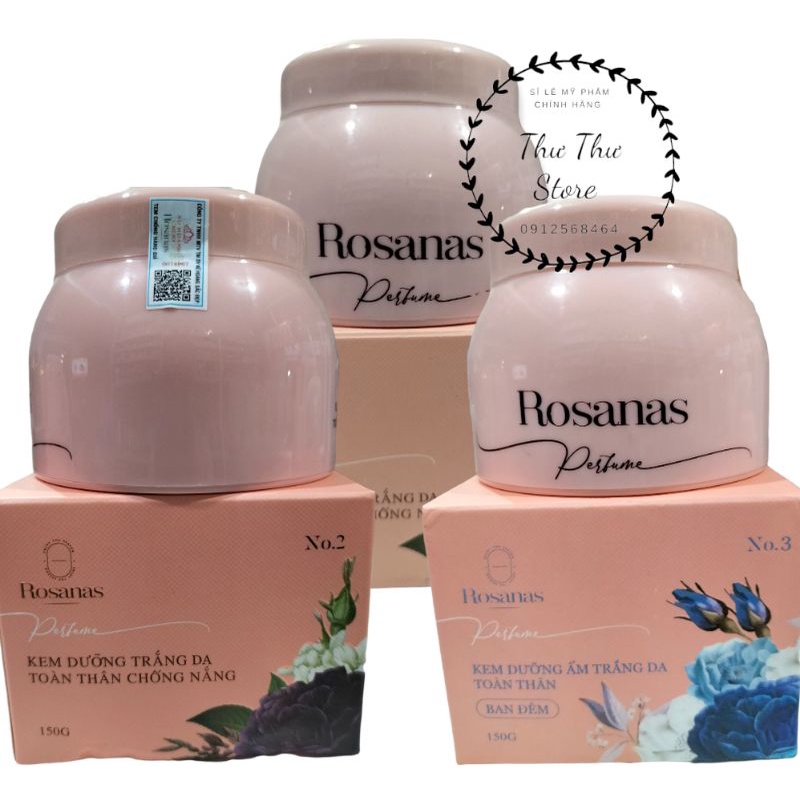 Kem Dưỡng Trắng Da Body Rosanas