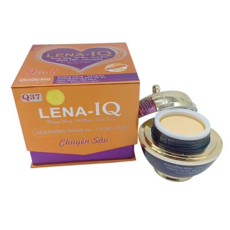 KEM DƯỠNG TRẮNG CHỐNG NẮNG CAO CẤP Q37 LENA-IQ 50g