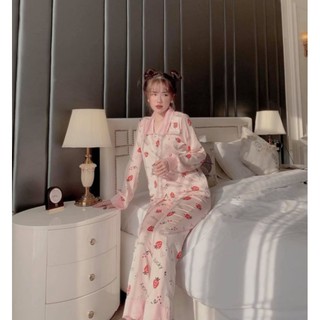 ĐỒ BỘ LỤA SATIN TIỂU THƯ (tay dài&tay cộc)