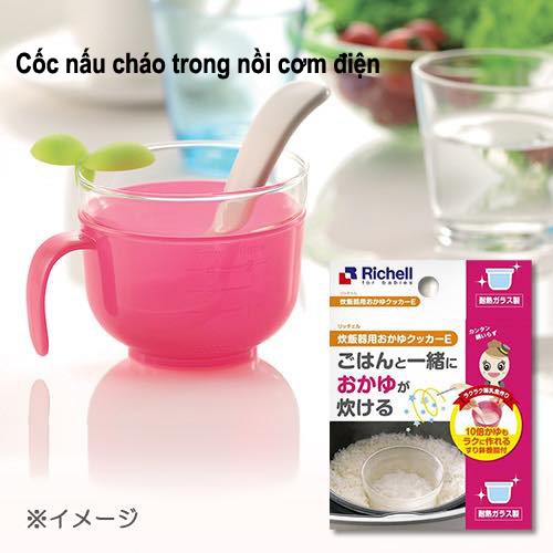 CỐC NẤU CHÁO/CƠM NÁT CÓ TAY CẦM RICHELL TRONG NỒI CƠM ĐIỆN/ TRONG LÒ VI SÓNG