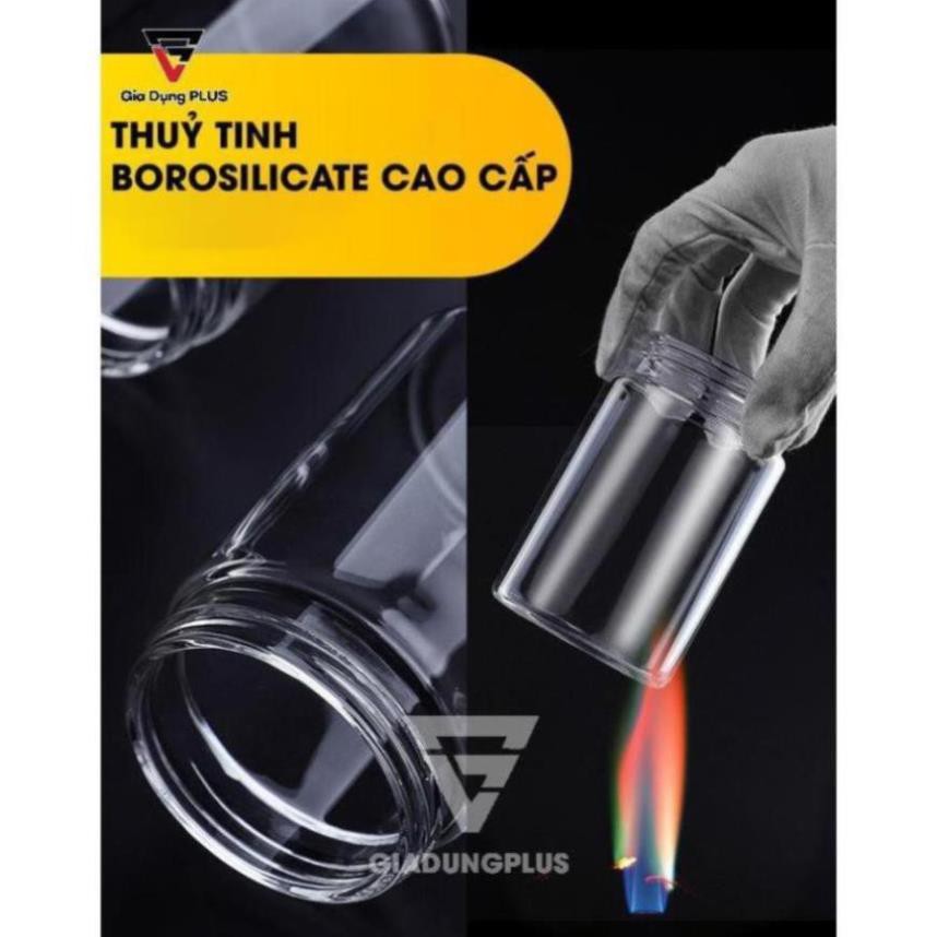 Lọ đựng gia vị, hũ đựng gia vị thủy tinh kèm thìa múc bảo quản gia vị lâu dài không bị vón cục Thiết kế tiện lợi,nhỏ gọn | BigBuy360 - bigbuy360.vn