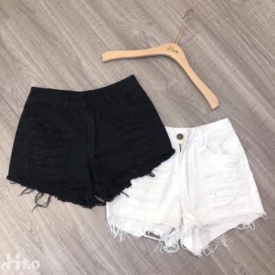 [Mã FAMAYWA giảm 10K đơn 50K] QUẦN SOOC BÒ RÁCH TUA RUA 2 MÀU CHO NỮ | BigBuy360 - bigbuy360.vn