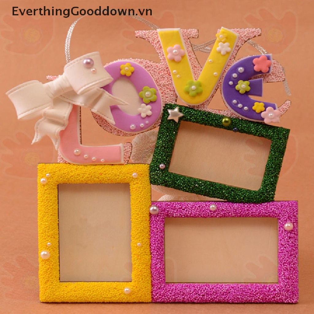 Khung Ảnh Gỗ Khắc Chữ Love Mới