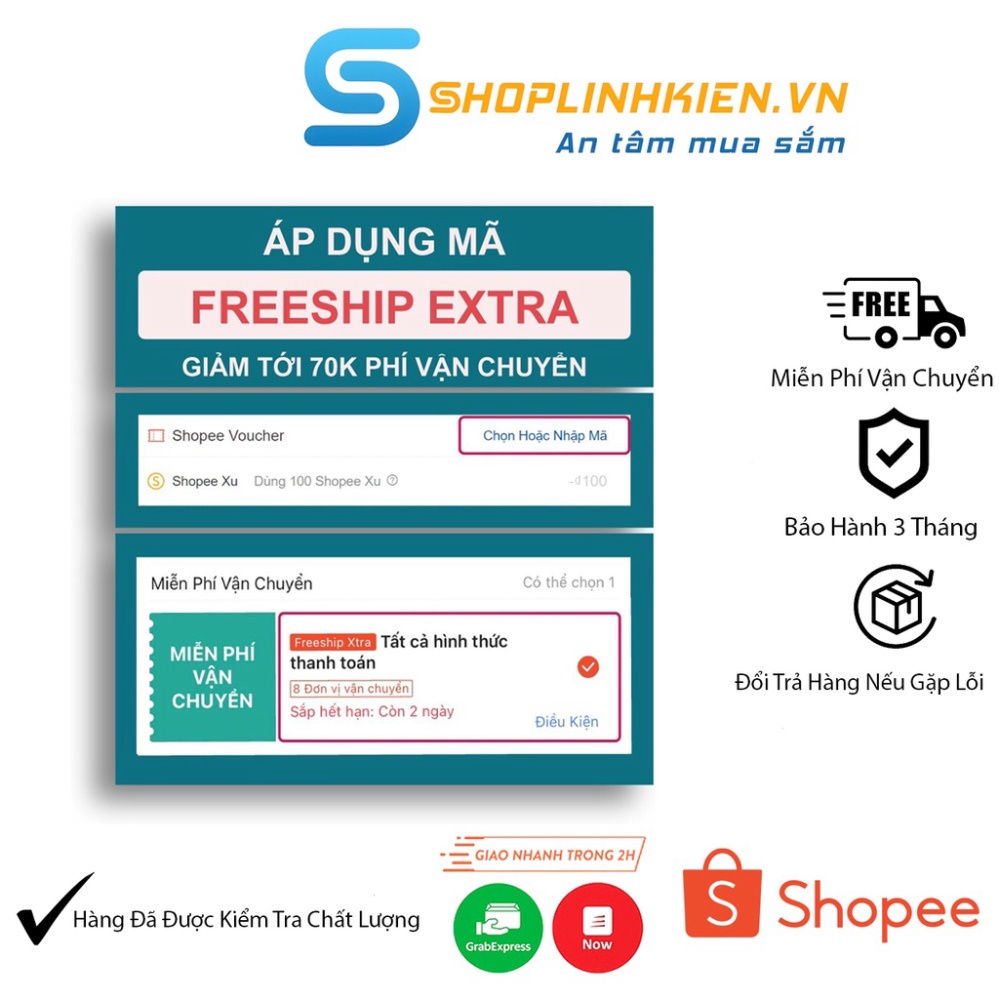 Relay oto xe máy 12V DENSO dòng cao 40A Rơ le 12V Rơ le chuyển mạch Rờ Le ShopThongMinh