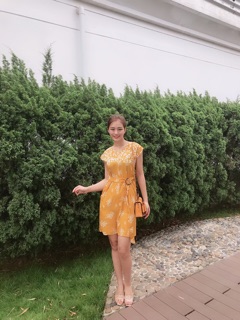 Combo Váy lụa dáng suông ninh chi