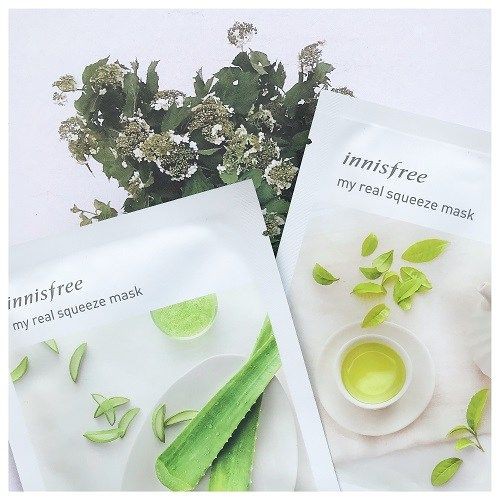 [Chính hãng] Mặt Nạ Innifree Dưỡng Da Căng Bóng Tinh Chất Rau Củ Cà Chua, Súp Lơ, Dưa Leo, Gạo, Trà Xanh,...