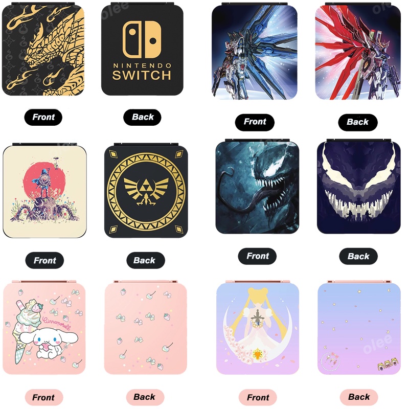 Hộp Đựng 12 Khe Đựng Thẻ Chơi Game Chống Sốc Có Nam Châm Cho Nintendo Switch