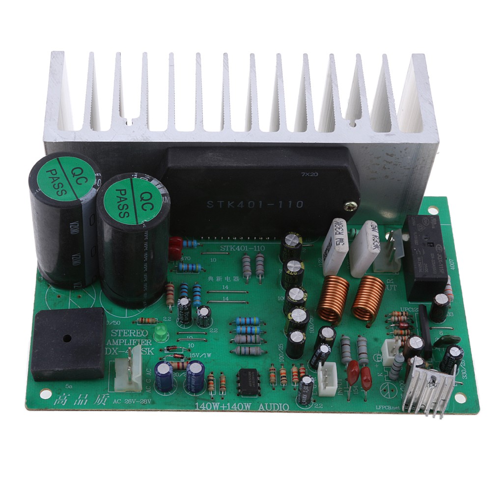 Phấn Trang Điểm Shiwaki1  ↗Phụ Kiện Cho Xe SHIWAKI SHIWAKI SHIWAKI↙ Bảng Mạch Khuếch Đại Công Suất Cao STK401 140W AC 24-32V Mới