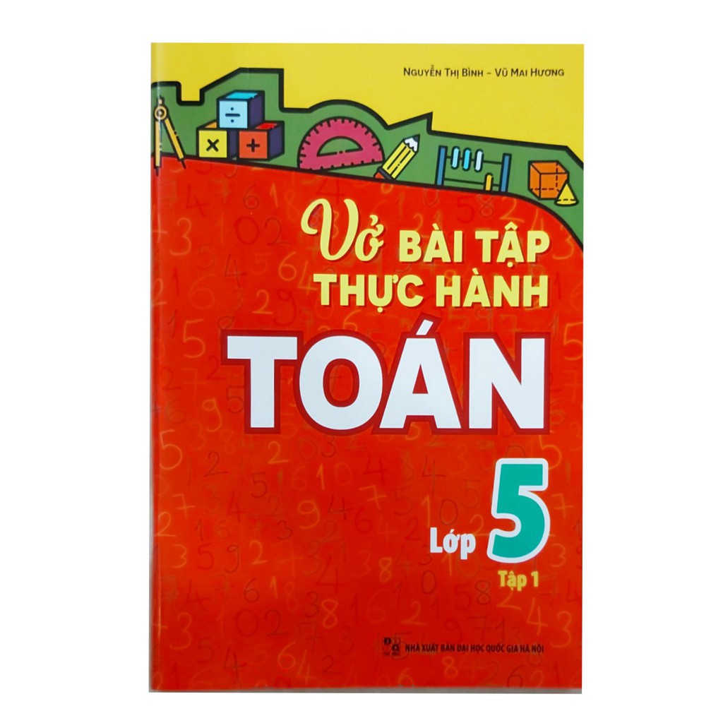 Sách - Vở bài tập thực hành toán lớp 5 tập 1