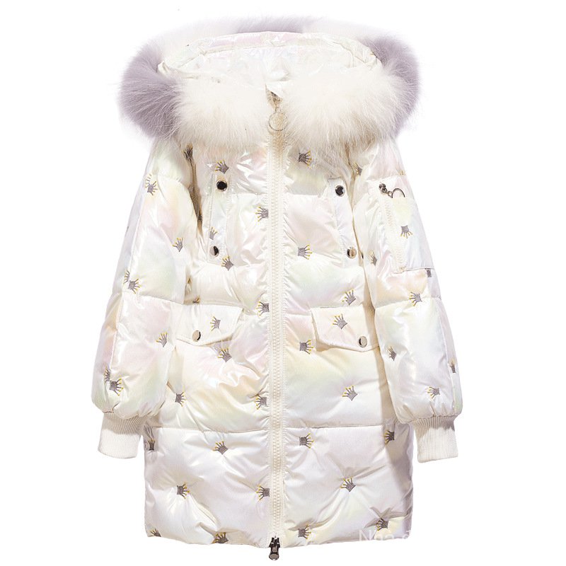 Children Girls Long Coat Thick Children For Baby Coat Winter Clothes
