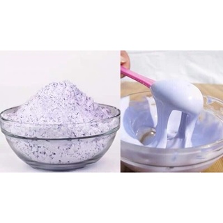 [ 100g] Mask Dẻo bột đắp mặt nạ collagen Lavender hỗ trợ làm sáng da