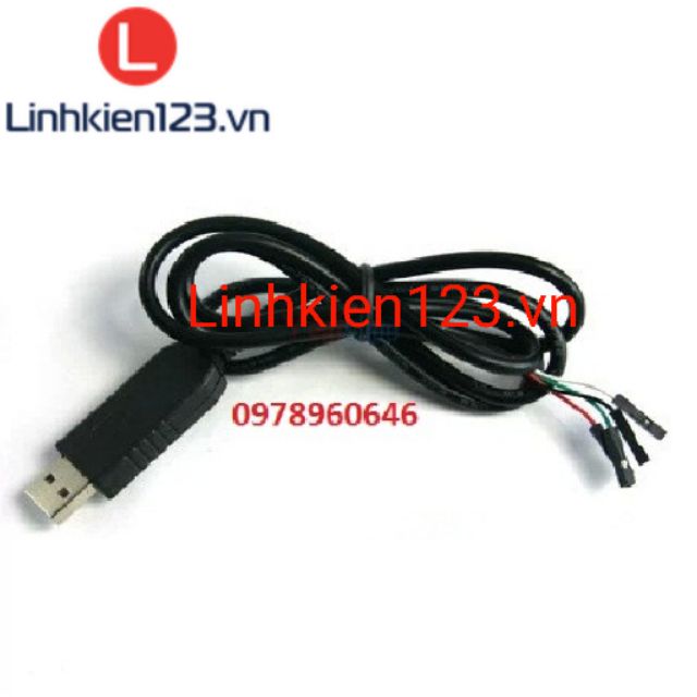 Module chuyển đổi USB to COM (PL2303) có dây dài 1m