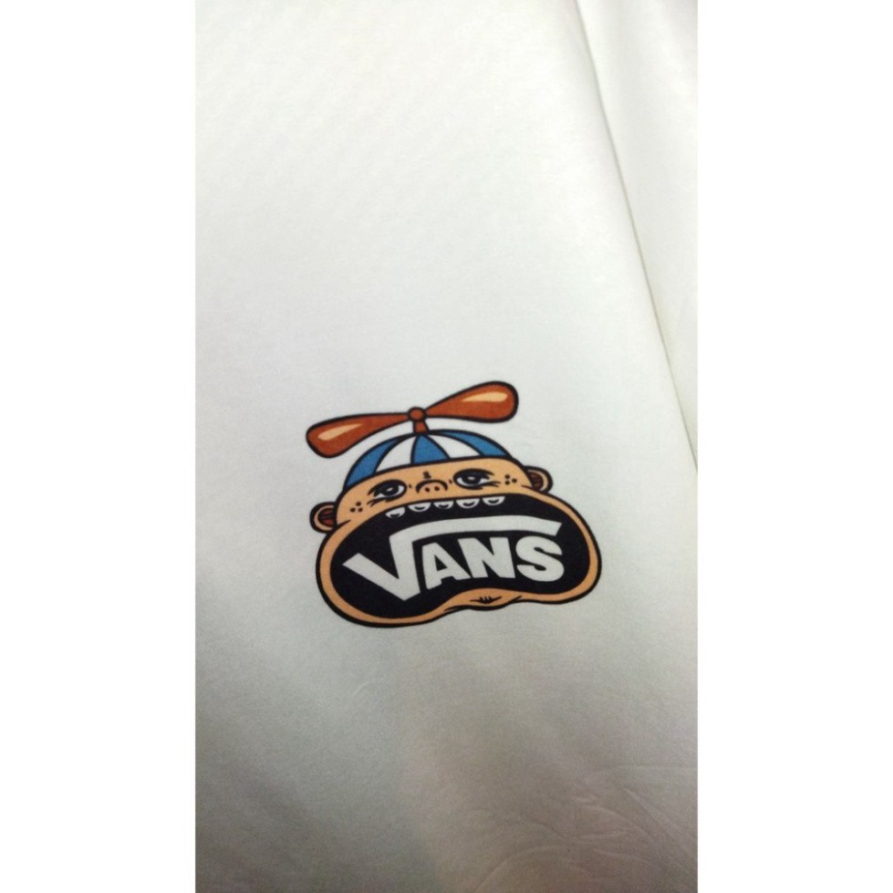 Áo thun tay lỡ G1SHOP vải coton dày dặn, co dãn, form rộng - Vans