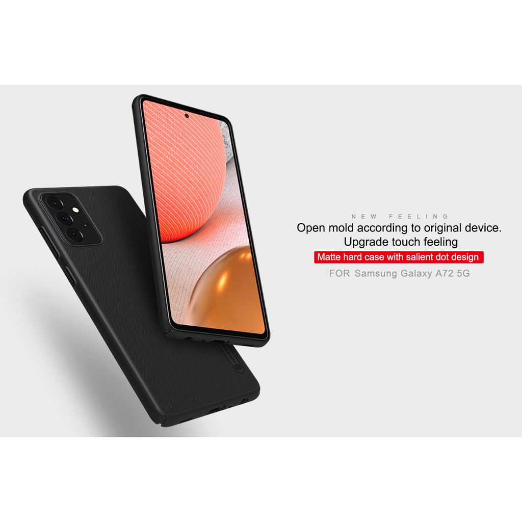 Ốp lưng [GALAXY A52/ A72] cứng sần Nillkin | BigBuy360 - bigbuy360.vn
