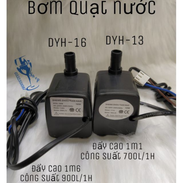 Bơm nước 13w - 16w/220v cho quạt làm mát - quạt điều hoà