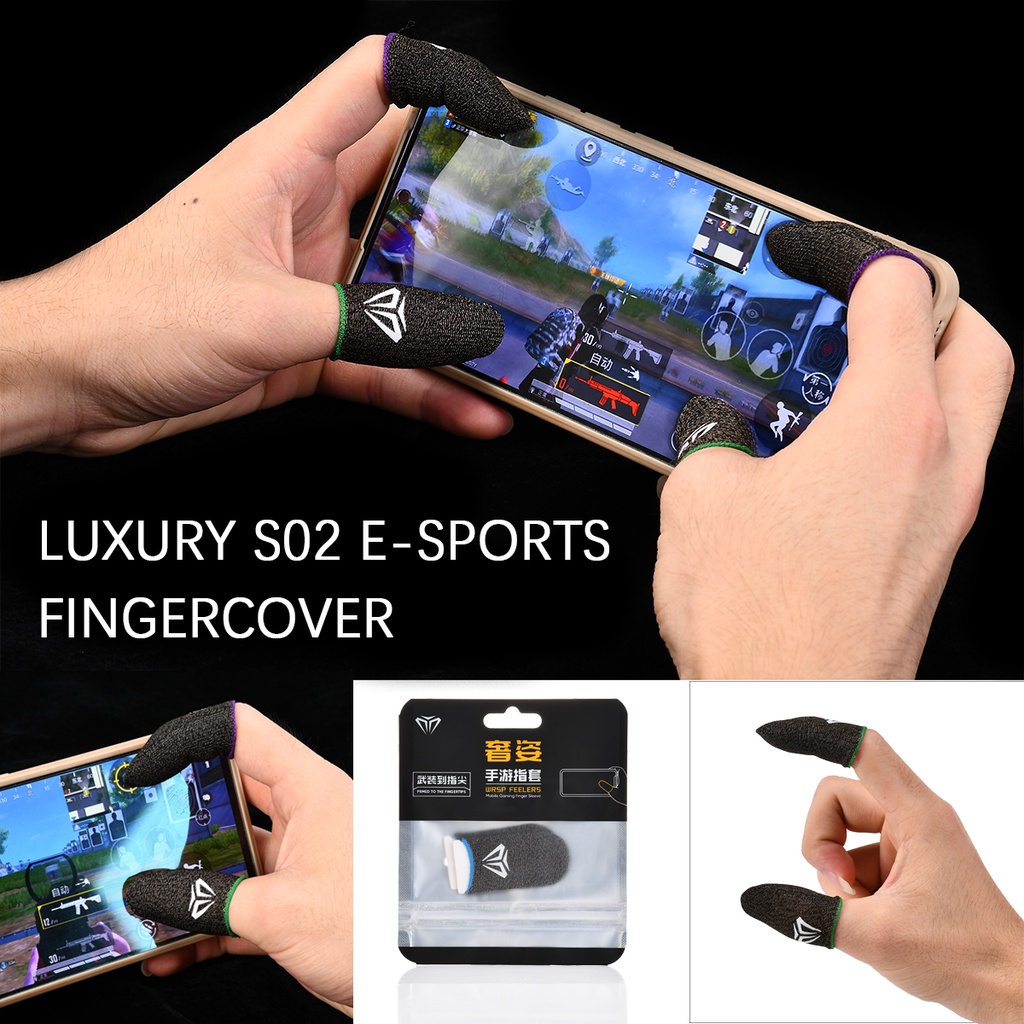 Vỏ Bọc Ngón Tay Thoáng Khí Chống Mồ Hôi Chuyên Dụng Chơi Game