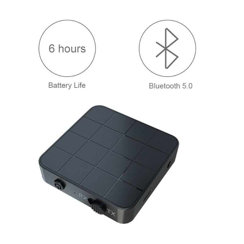 Bộ Phát Tín Hiệu Nhận âm Thanh Bluetooth 5.0 AUX RCA 3.5MM 3.5 Jack USB Âm Nhạc Bộ điều Hợp Không Dây âm Thanh Nổi Dongle Cho Loa PC T V