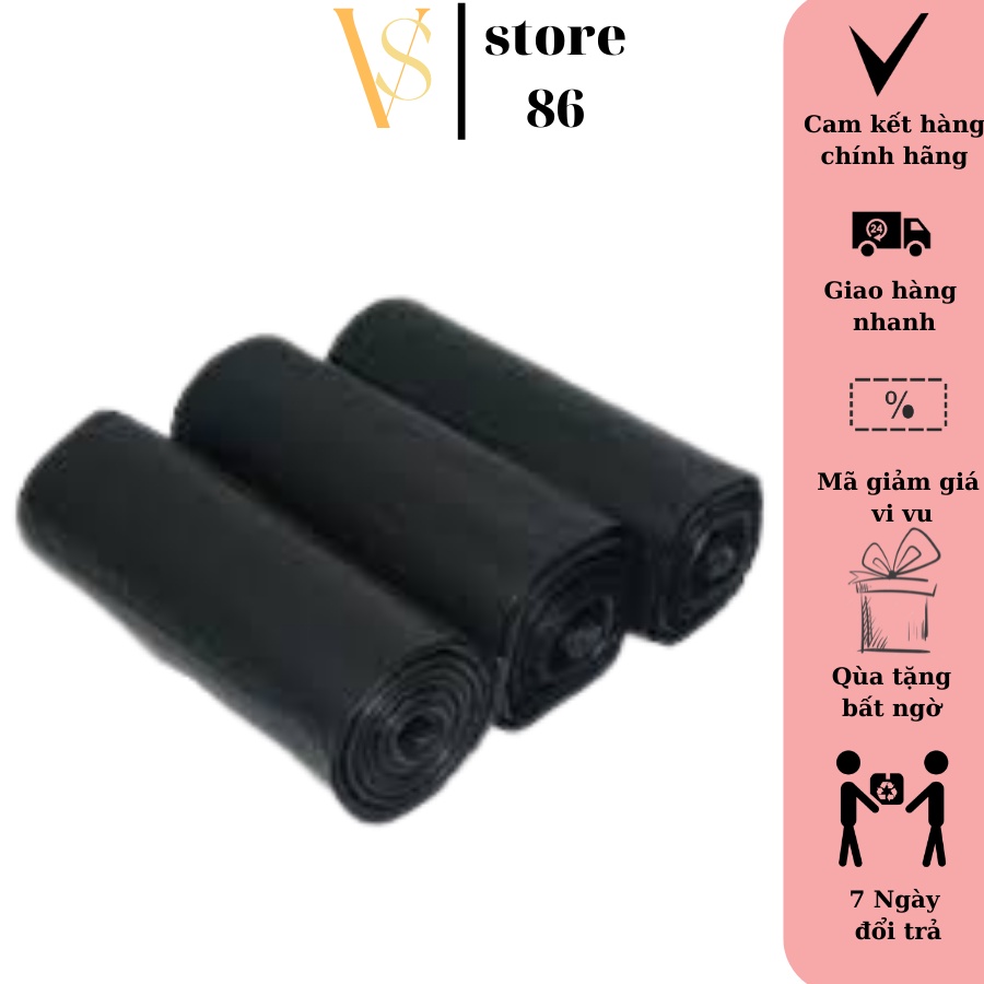 Túi đựng rác tự phân hủy sinh học tiện lợi 3 cuộn (1kg) VS STORE