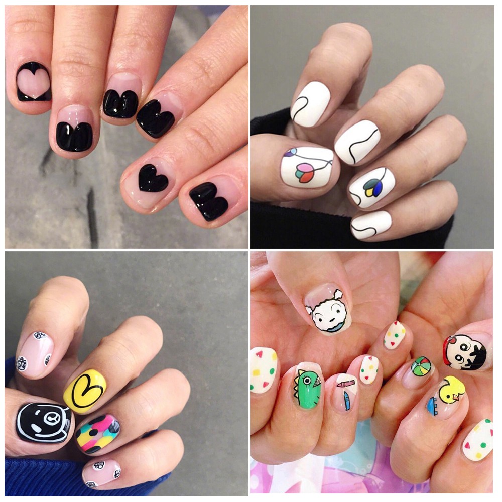 Miếng dán móng tay - Nail Wraps (14 miếng dán khô)