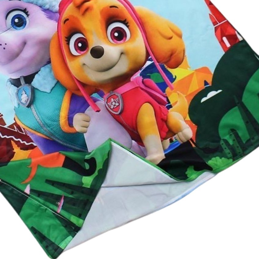 Đầm bé gái thun lạnh in 3d hoạt hình chú chó cứu hộ paw patrol Kunkun D694