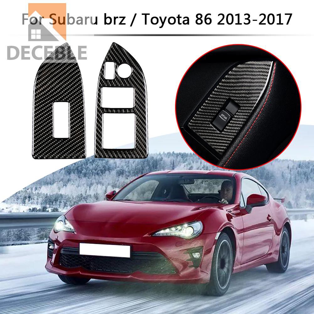 Khung Viền Công Tắc Nâng Cửa Sổ Xe Hơi Toyota 86 2013-2017 Rhd Bằng Sợi Carbon