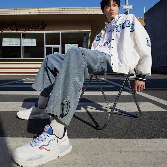 Giày thể thao Xtep mềm mại chống trượt thoáng khí phong cách cổ điển thời trang dành cho nam