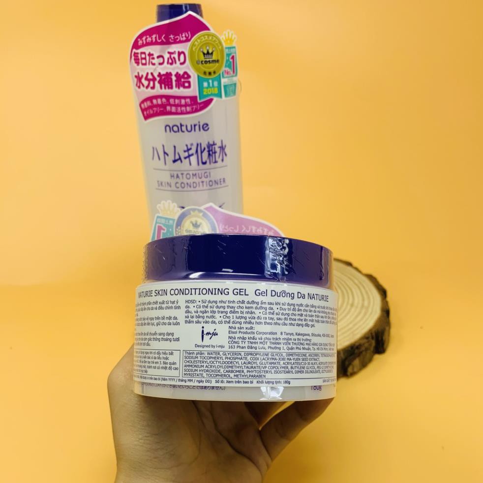 Combo Kem dưỡng ẩm Naturie và nước hoa hồng Naturie Set gel và toner Naturie - Moruchi | BigBuy360 - bigbuy360.vn