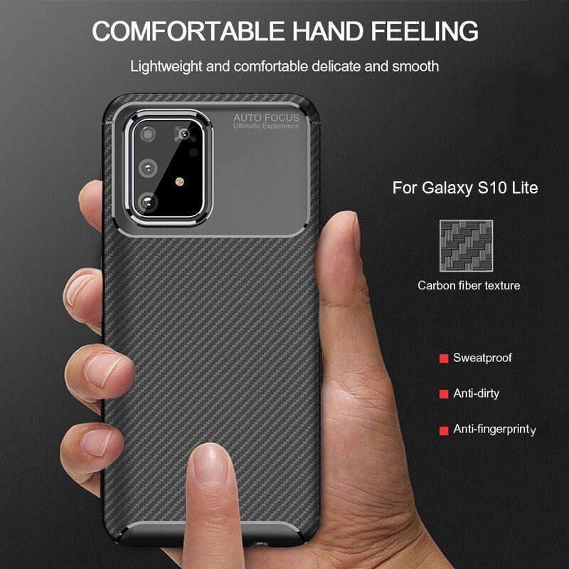 Ốp Điện Thoại TPU Silicon Sợi Carbon Cho Samsung Galaxy A14 A54 A34 A24 5G A73 A53 A33 A23 A13 A52s S20 S22 A04s Plus Ultra Note 20 Ultra A30s A50s