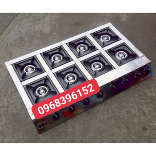 Bếp gas 8 họng, bếp gas 8 cửa, bếp gas 8 kiềng