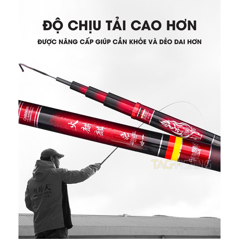 Cần Câu Tay Guide Kỳ Lân Lửa Săn Hàng