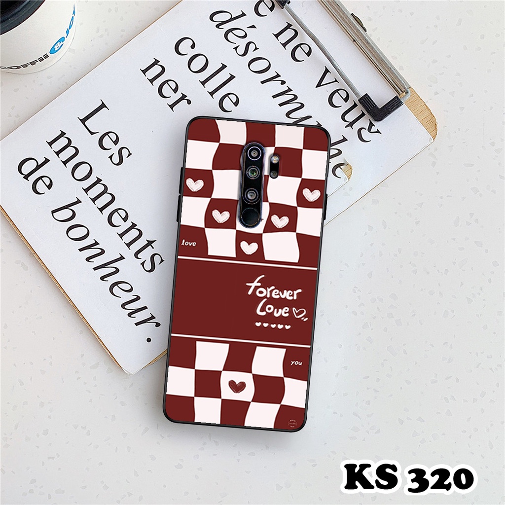 Ốp lưng Xiaomi Redmi Note 8 - Xiaomi Redmi Note 8 Pro - Ốp in hình họa tiết caro, lưng nhám viền TPU cao cấp