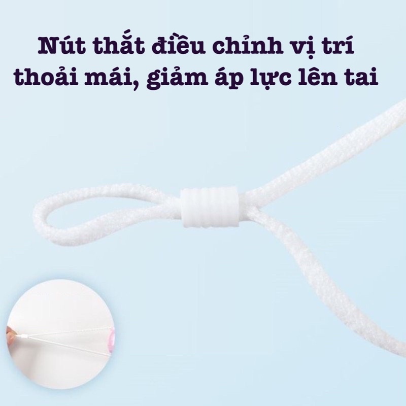 [1hộp/10cái] KHẨU TRANG GẤU  CHO BÉ từ 0-3 tuổi [1hộp/10cái]
