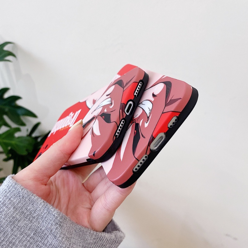 Ốp Điện Thoại Chống Sốc Hình Anime Dragon Ball Z Goku Majin Buu Cho IPhone 7 8 14 Plus 11 12 13 14 Pro X XR XS Max 14