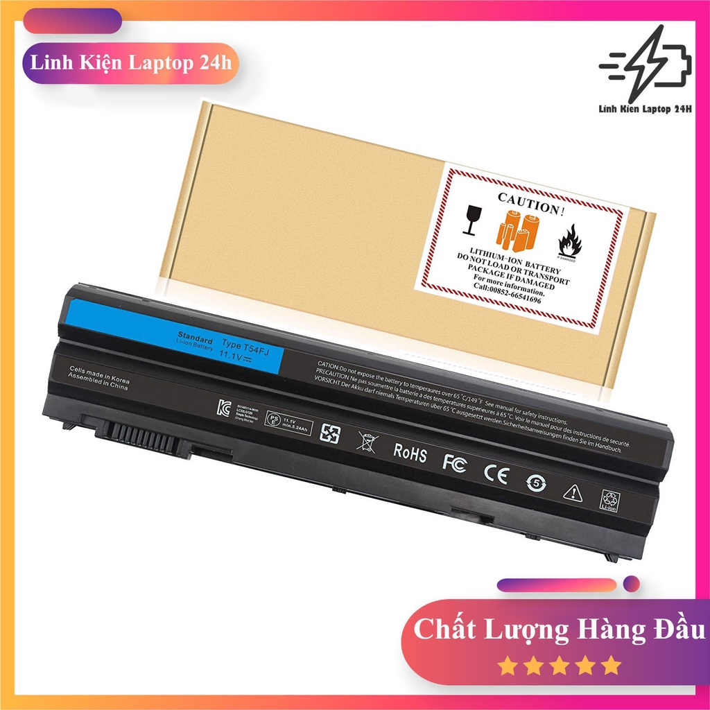 Pin Laptop DELL Inspiron 14R 4420 5420 15R 5520 7520 17R 5720 7720 T54F3 X57F1 0T54FJ KJ321 N3X1D P1