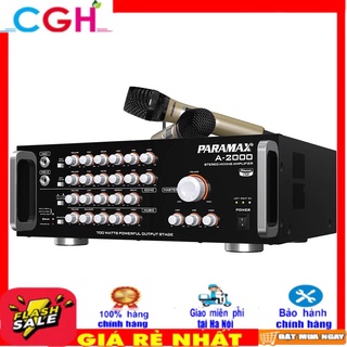 Trọn bộ karaoke & nghe nhạc PARAMAX CBX-2000