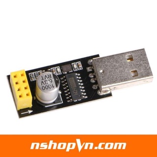[HCM]  USB Adapter Mạch Thu Phát Wifi ESP8266 Uart ESP-01 [ĐIỆN TỬ]