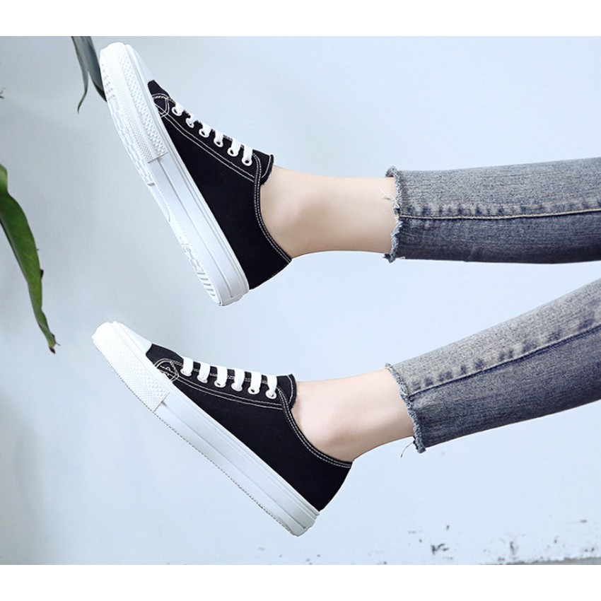 [Mã FAMAYWA2 giảm 10K đơn 50K] Giày Thể Thao Nữ, Giầy SNEAKER Vải - GR 17 | BigBuy360 - bigbuy360.vn