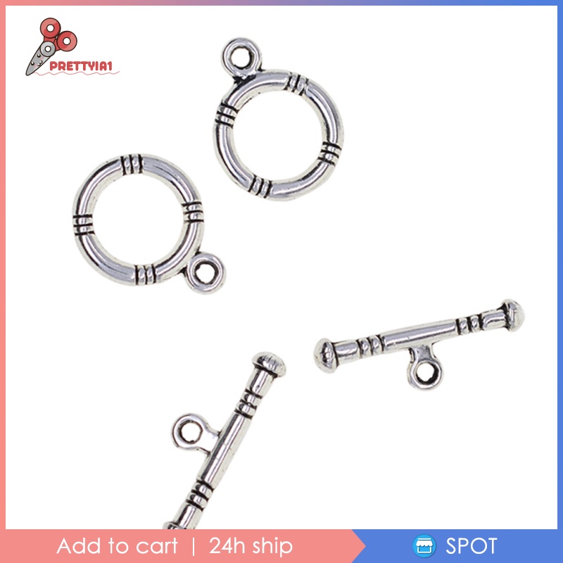 [Prettyia1] Set 50 Kẹp OT Dùng Làm Trang Sức DIY