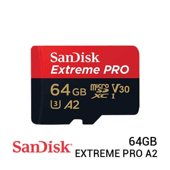 Micro Sdxc Sandisk Extreme Pro 64gb A2 170mbps V30 U3 4k