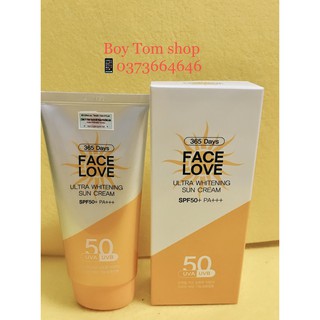 KEM CHỐNG NẮNG SIÊU TRẮNG DƯỠNG DA CAO CẤP FACE LOVE