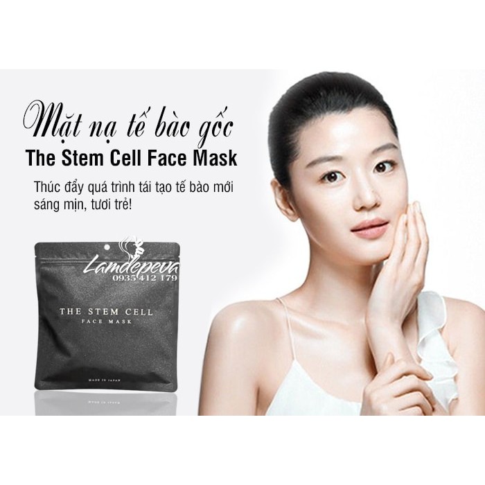 Mặt nạ tế bào gốc Mặt Nạ The Stem Cell Face Mask Nhật Bản 30 Miếng - 3 Màu