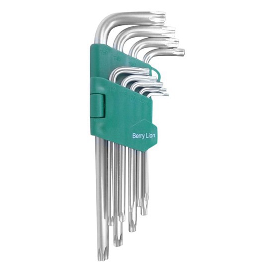 Bộ lục giác bông BerryLion 12 cạnh, 9 chi tiết - Lục giác hoa thị, lục giác bông mai, lục giác mở ốc