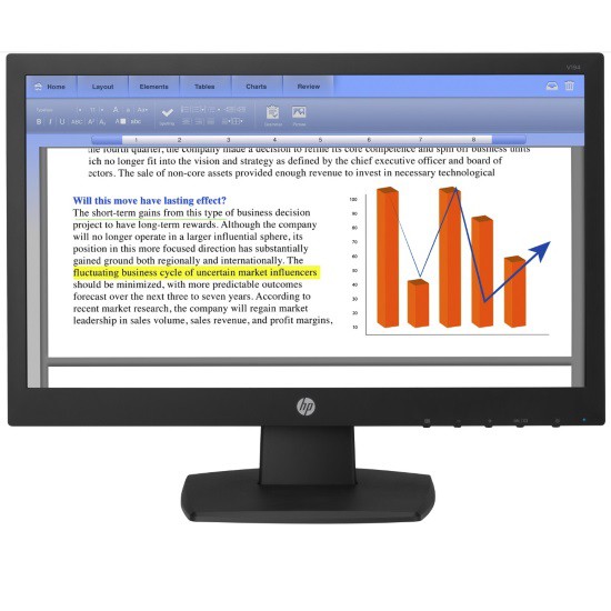 [Mã ELHPDEC giảm 15%]Màn hình máy tính HP V194 18.5 inch_V5E94AA - Hàng Chính Hãng | BigBuy360 - bigbuy360.vn