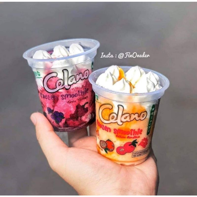 KEM CELANO FROZEN SMOOTHIES SINH TỐ 2 MÙI