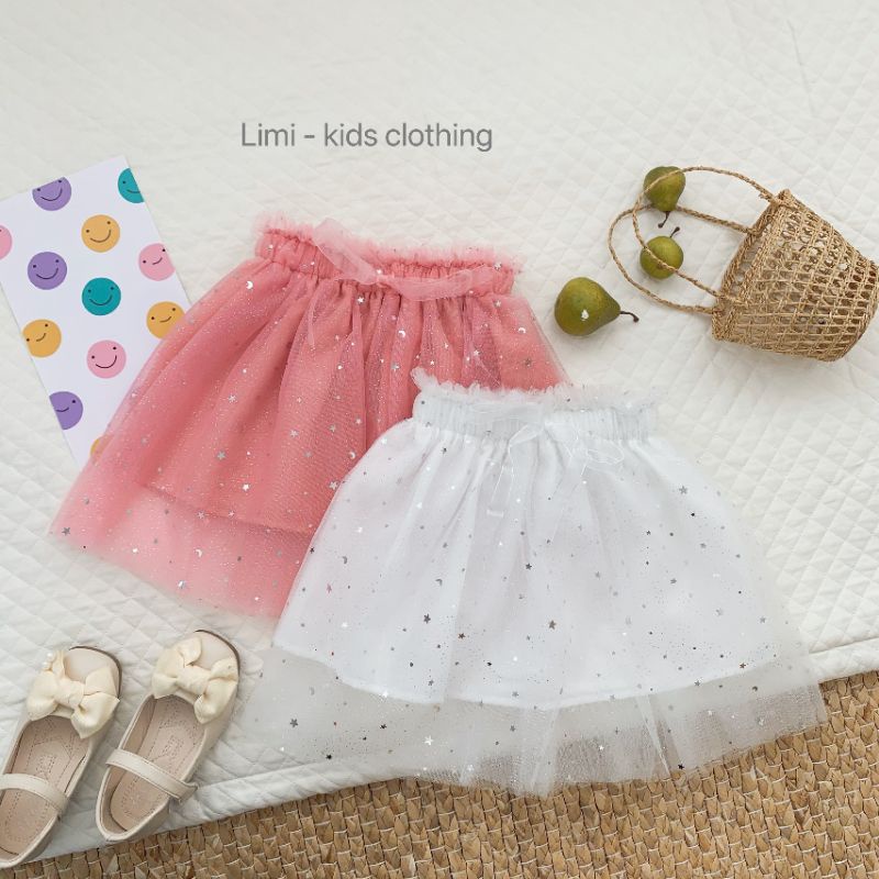 Chân váy 2 lớp bồng bềnh bé gái 9-23kg